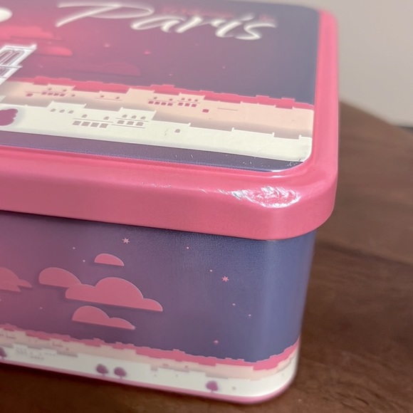 Lot of 3 Paris Decorated Tins by Massilly France - 7.25" x 5.25" - Picture 11 of 15